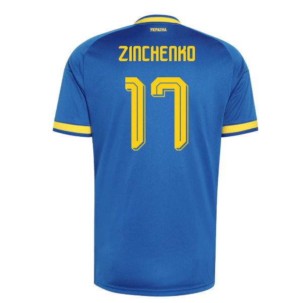2026-2027 Ukraine Away Shirt (Zinchenko 17)-SoccerKits Hub | Buy Soccer Jerseys Online